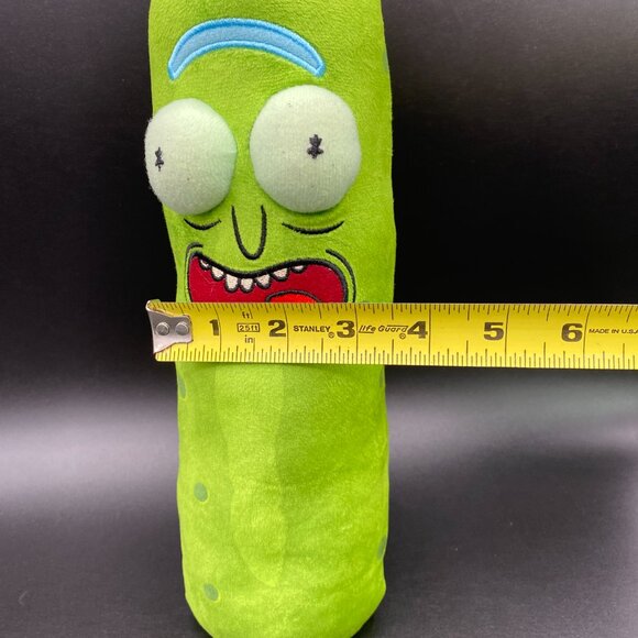 Rick & Morty Pickle Rick Plush Toy Green Cartoon Network Play by Play - Picture 10 of 11